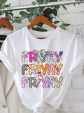 Women's Pre-University Teacher Graphic T-Shirt - Casual Short Sleeve Crew Neck Top With -Themed Print (,, Teaching), Comfortable Summer & Spring Blouse For Educators, Machine Washable Casual Wear