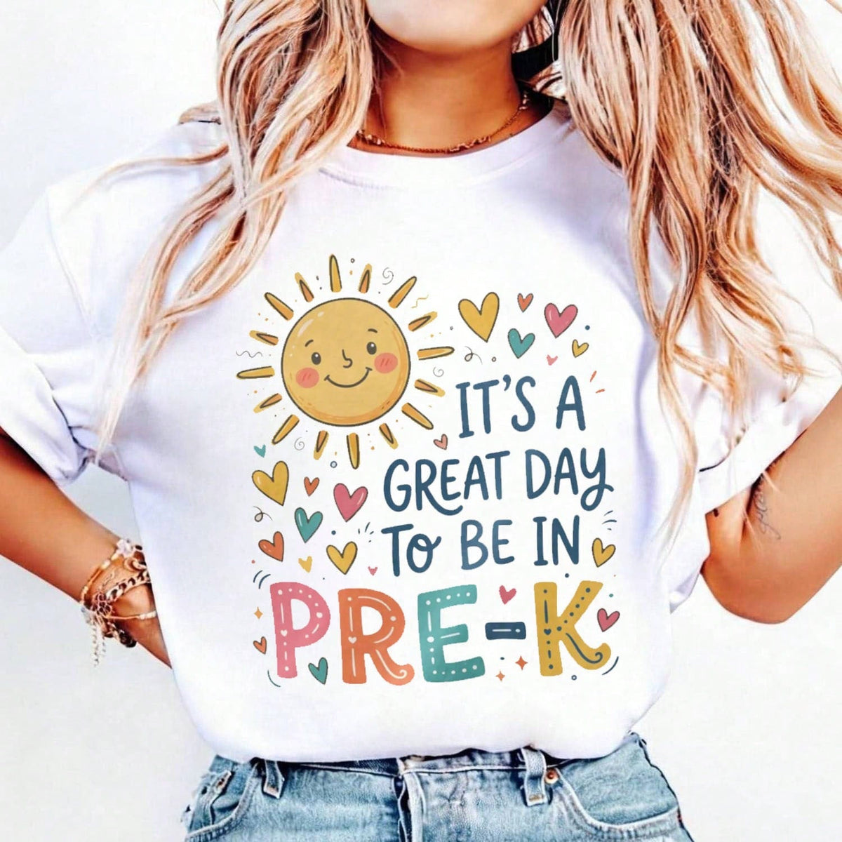 Pre-K Teacher Shirt • It's A Great Day To Be In Pre K Tshirt • Oh Hey PreK Tee • Preschool Teacher Gift • PreK Back To School Shirt