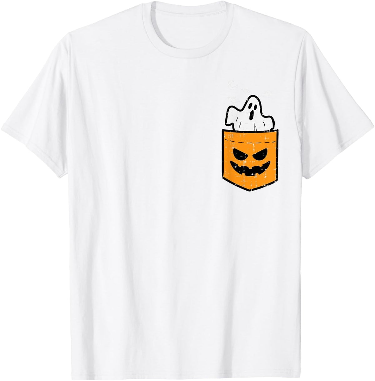 Ghost Scary Funny Halloween Costume Lover Celebration Unisex T-Shirt