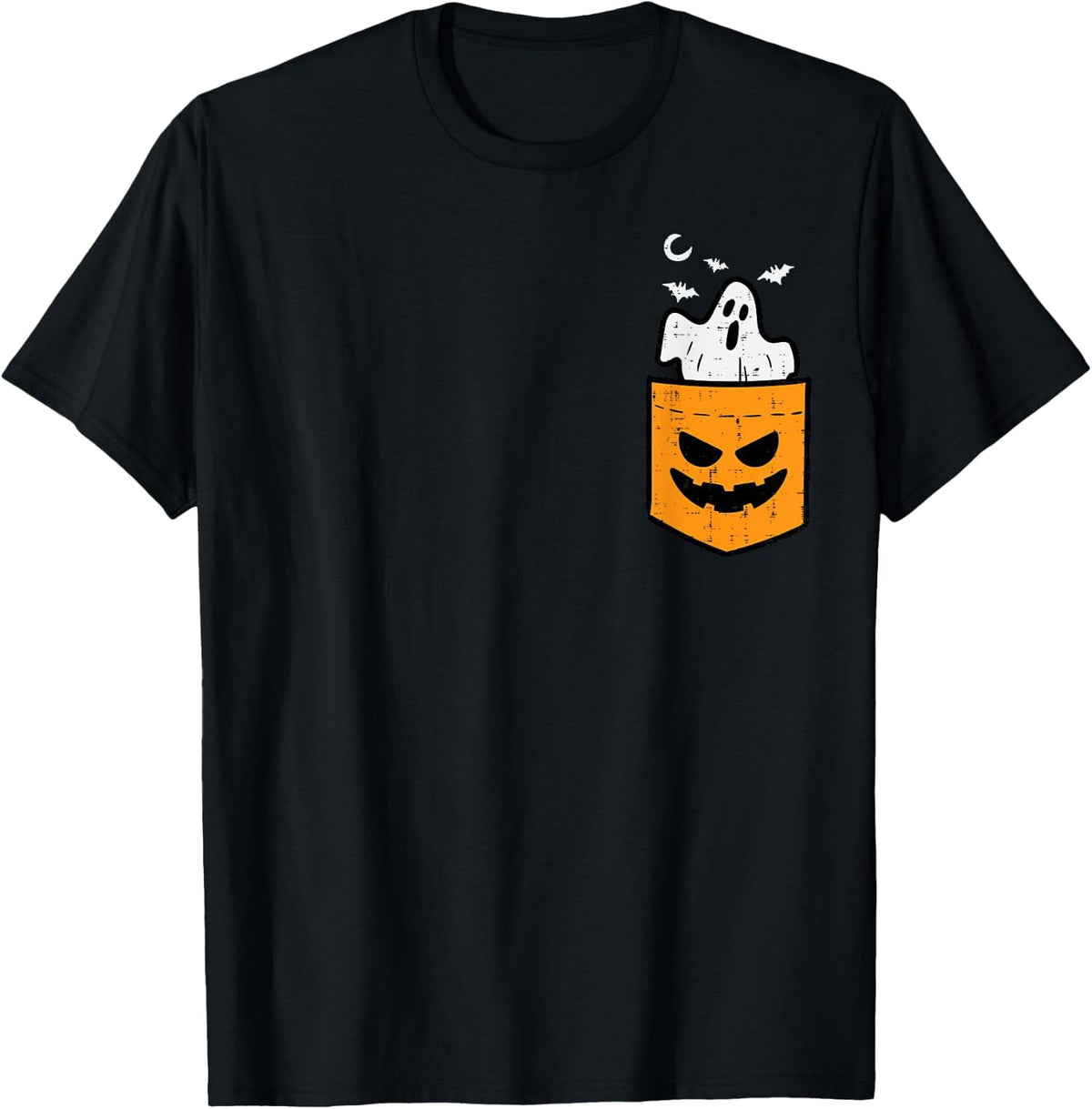 Ghost Scary Funny Halloween Costume Lover Celebration Unisex T-Shirt