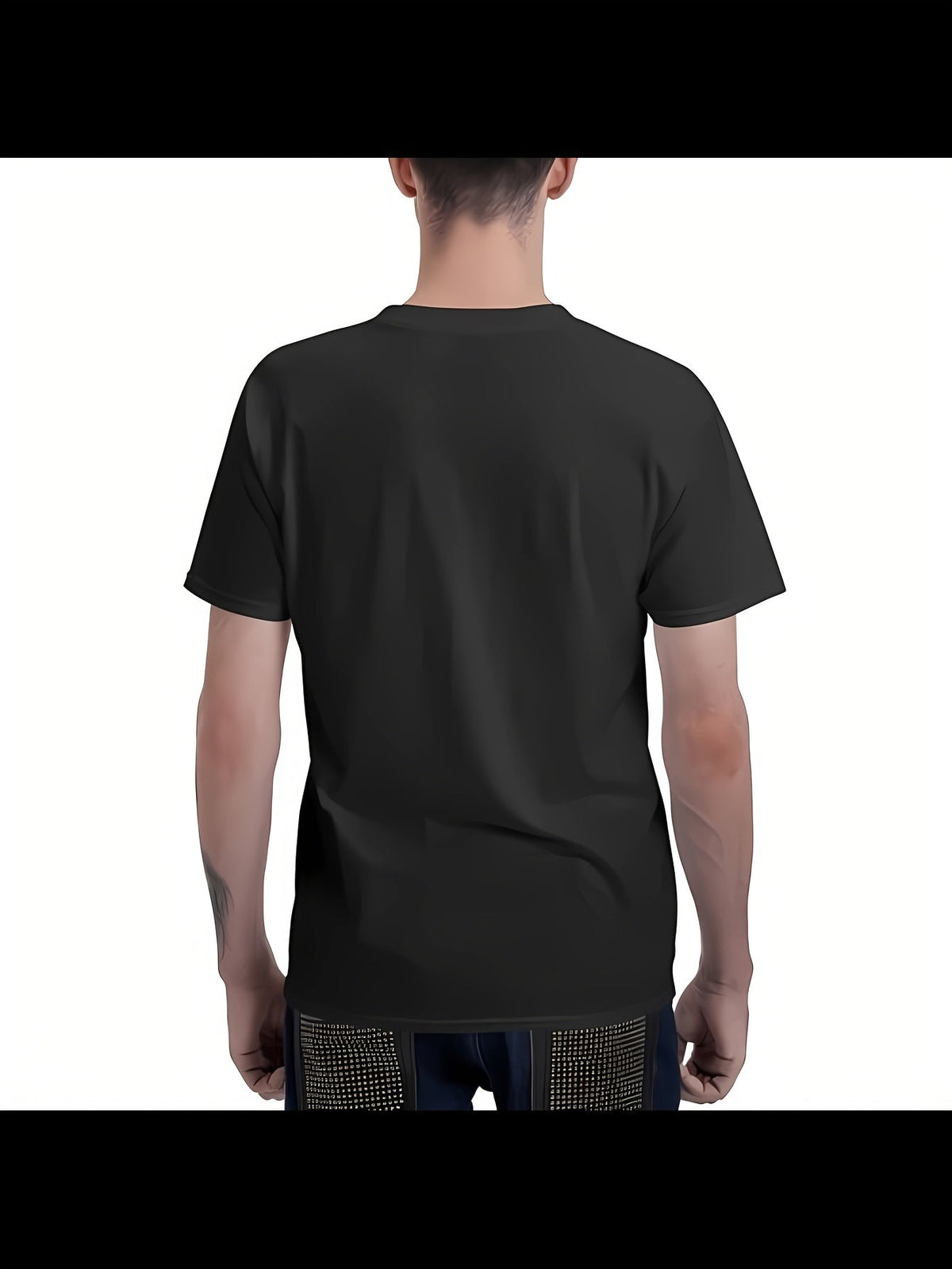 Daily Comfort Apparel Funny 'Just Dill with It' Highland Cow & Pickle Hat Graphic T-Shirt