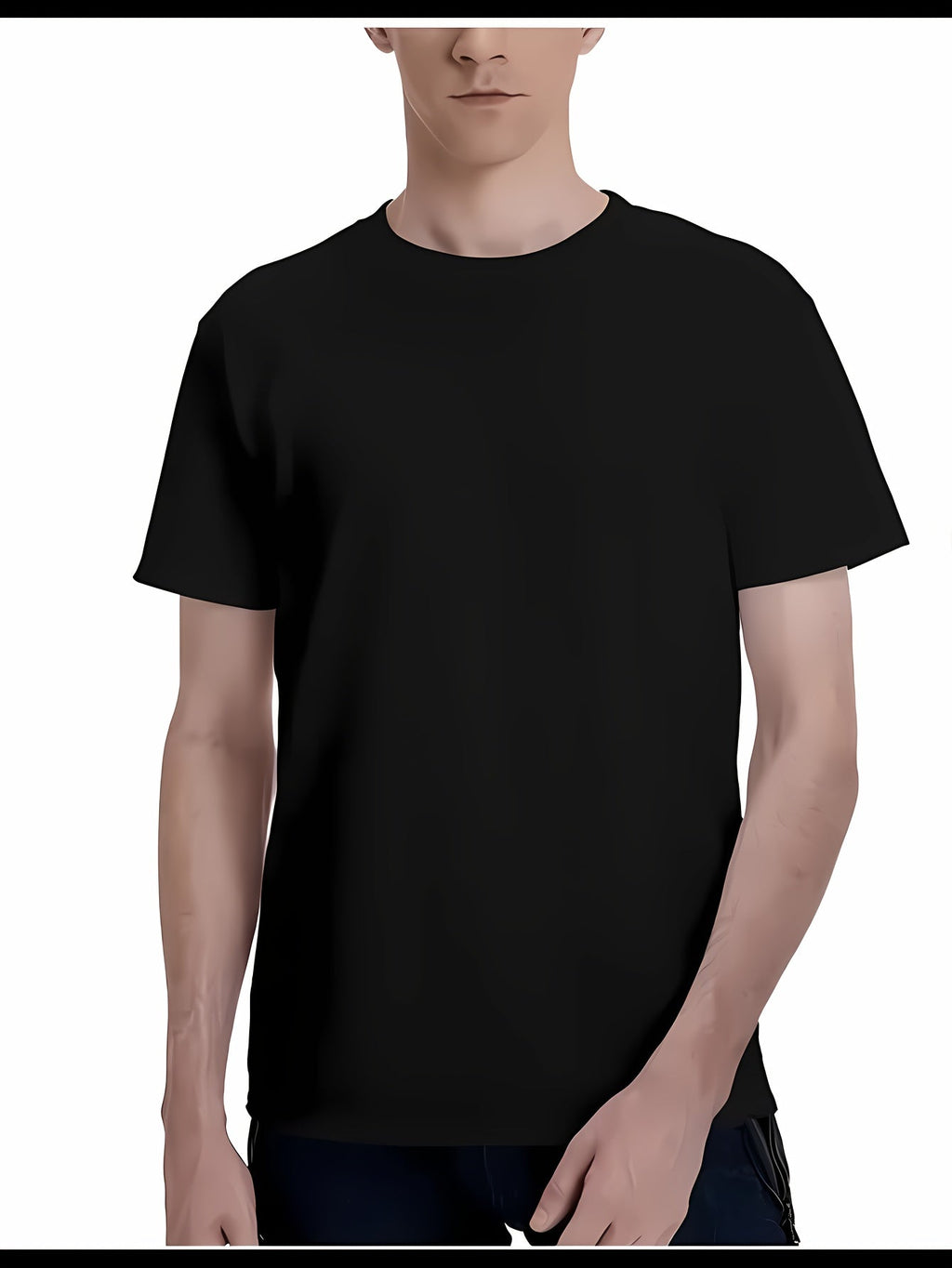 Daily Comfort Apparel Funny 'Just Dill with It' Highland Cow & Pickle Hat Graphic T-Shirt