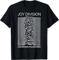 Men’s Abstract Waveform Graphic T‑Shirt, Retro Music Line Art Black Short‑Sleeve Casual Men Tshirt