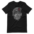 Honor and Courage Tribute Graphic T‑Shirt, Patriotic Hero Word Art Unisex Black Short‑Sleeve Tee，Men Tshirts